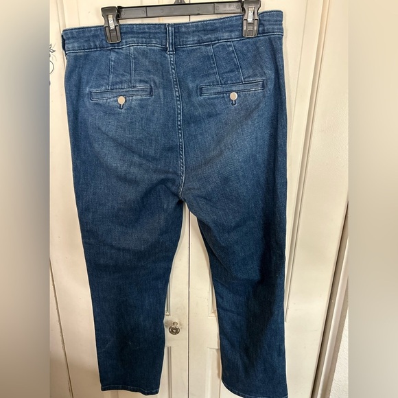 Maeve Crop Jeans Womens Size 31 Denim Medium Wash - Picture 4 of 11